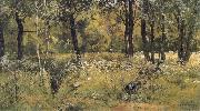 The lawn in the forest, Ivan Shishkin